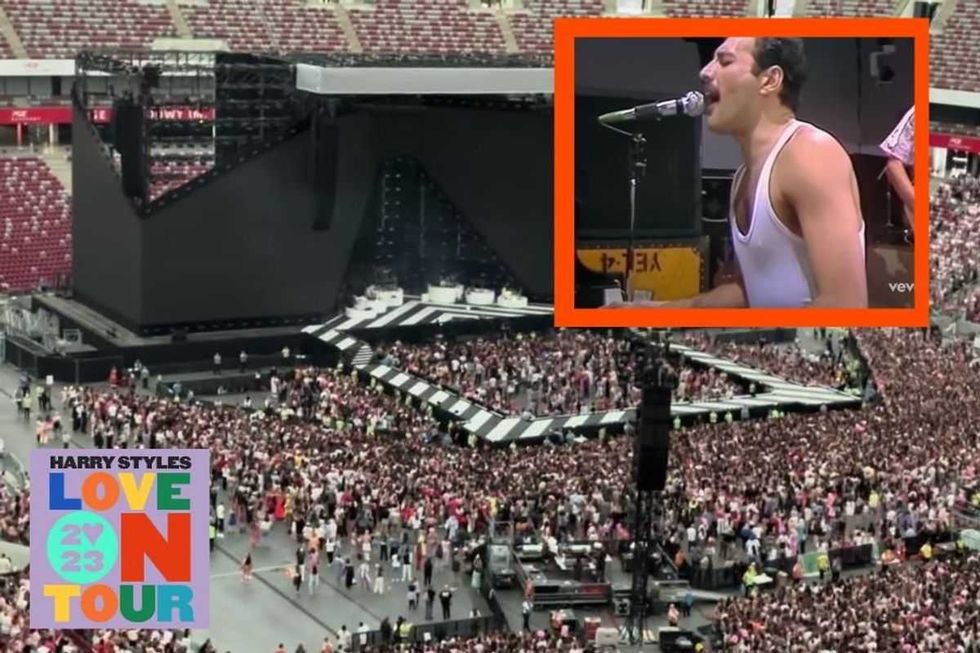 Thousands of concertgoers in Poland spontaneously sing 'Bohemian Rhapsody' and it's flawless