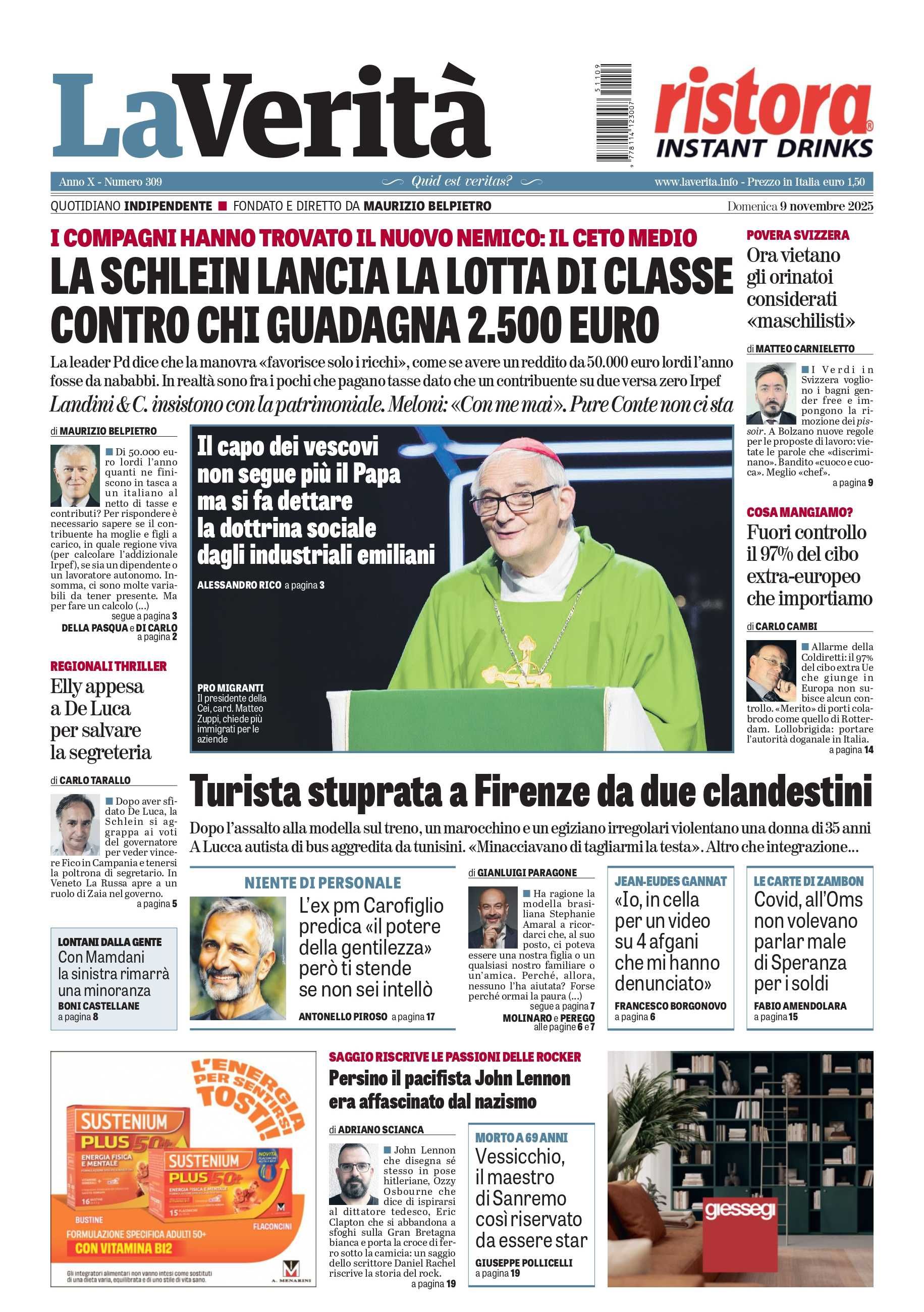Oggi in edicola