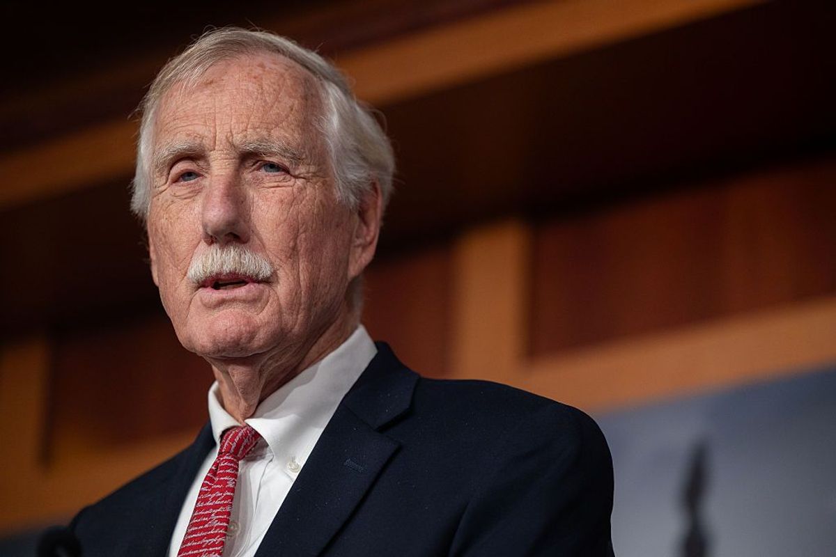 Angus King Denounced for Claiming 'Standing Up to Trump Didn’t Work' After ...