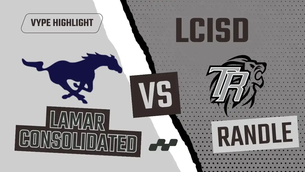 VYPE HIGHLIGHT: Lamar Consolidated Mustangs vs Randle Lions Football