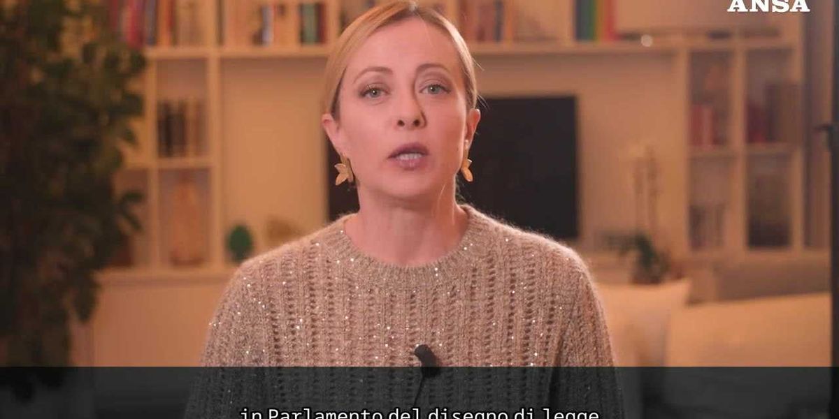 meloni l ok al ddl femminicidio 232 un segnale importante di coesione