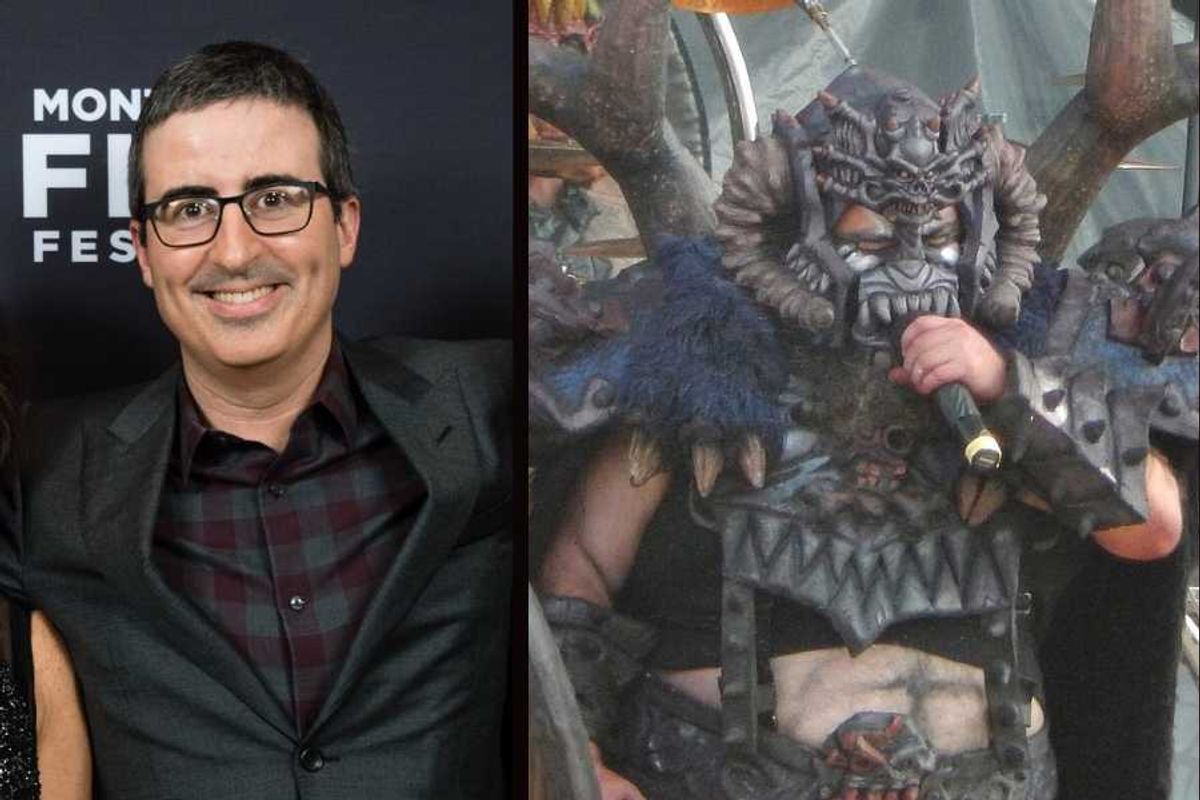 john oliver, last week tonight, gwar, bob ross, auction
