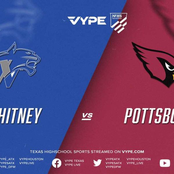 7PM | NFHS – 3A D1 Football Reg. II Semifinal.: Whitney vs. Pottsboro