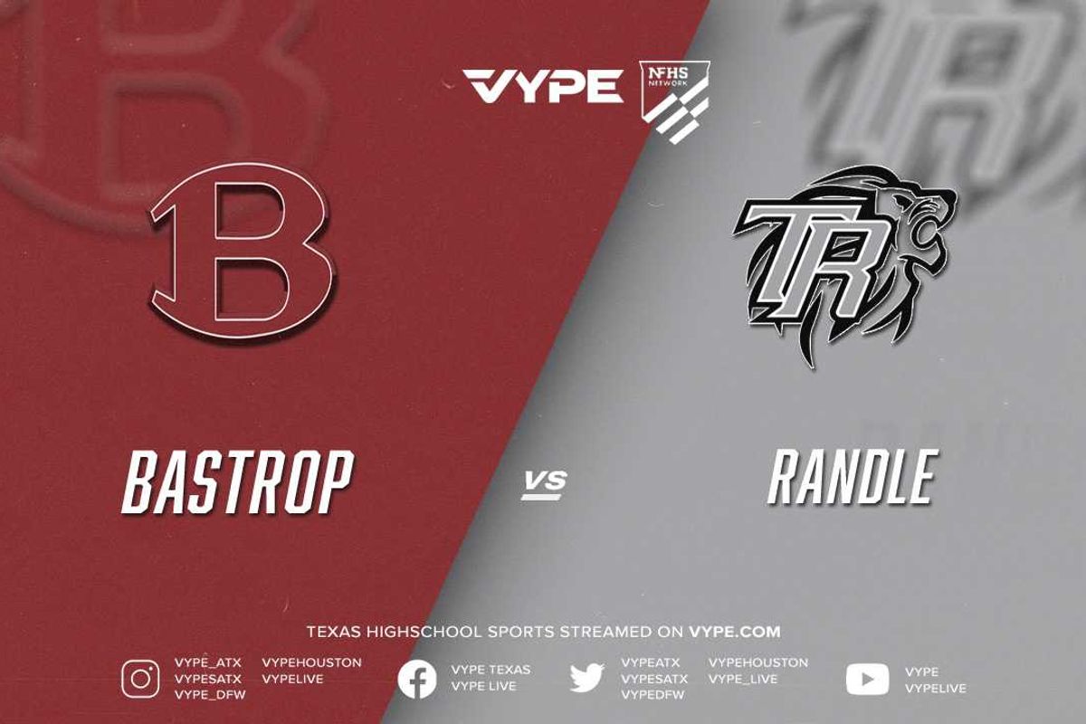 1PM | NFHS – 5A D2 Football Reg. III Semifinal.: Bastrop vs. Randle