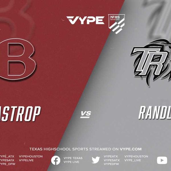 1PM | NFHS – 5A D2 Football Reg. III Semifinal.: Bastrop vs. Randle
