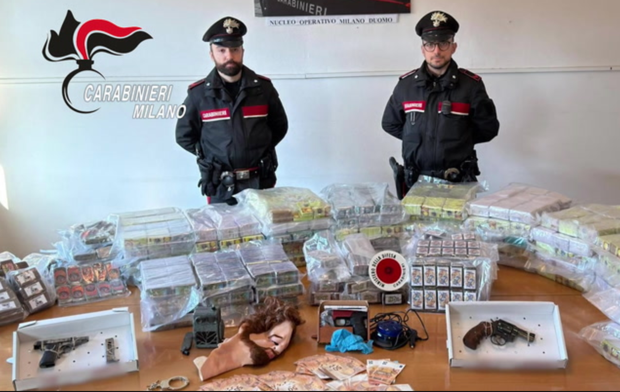 I Carabinieri sequestrano 348 chilogrammi di hashish