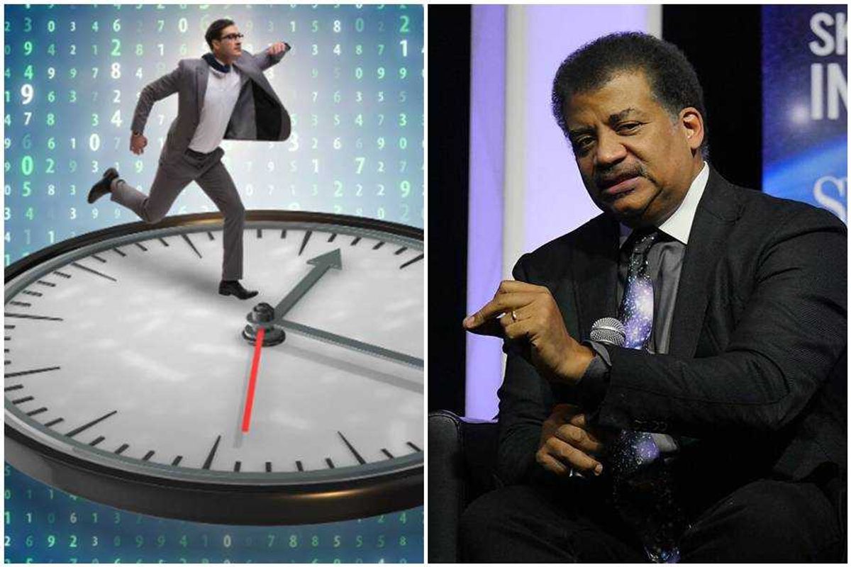 time, neil degrasse tyson, time flies, perception of time. clock, science,