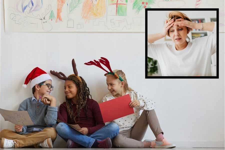 christmas, christmas drive, christmas school activity, christmas party, school, parenting, holiday magic