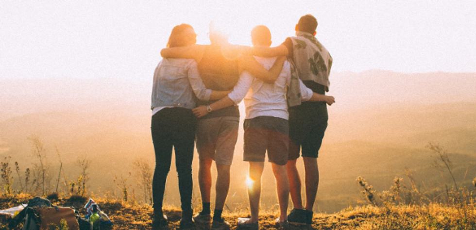 camping, friends, connection, relationships, nature