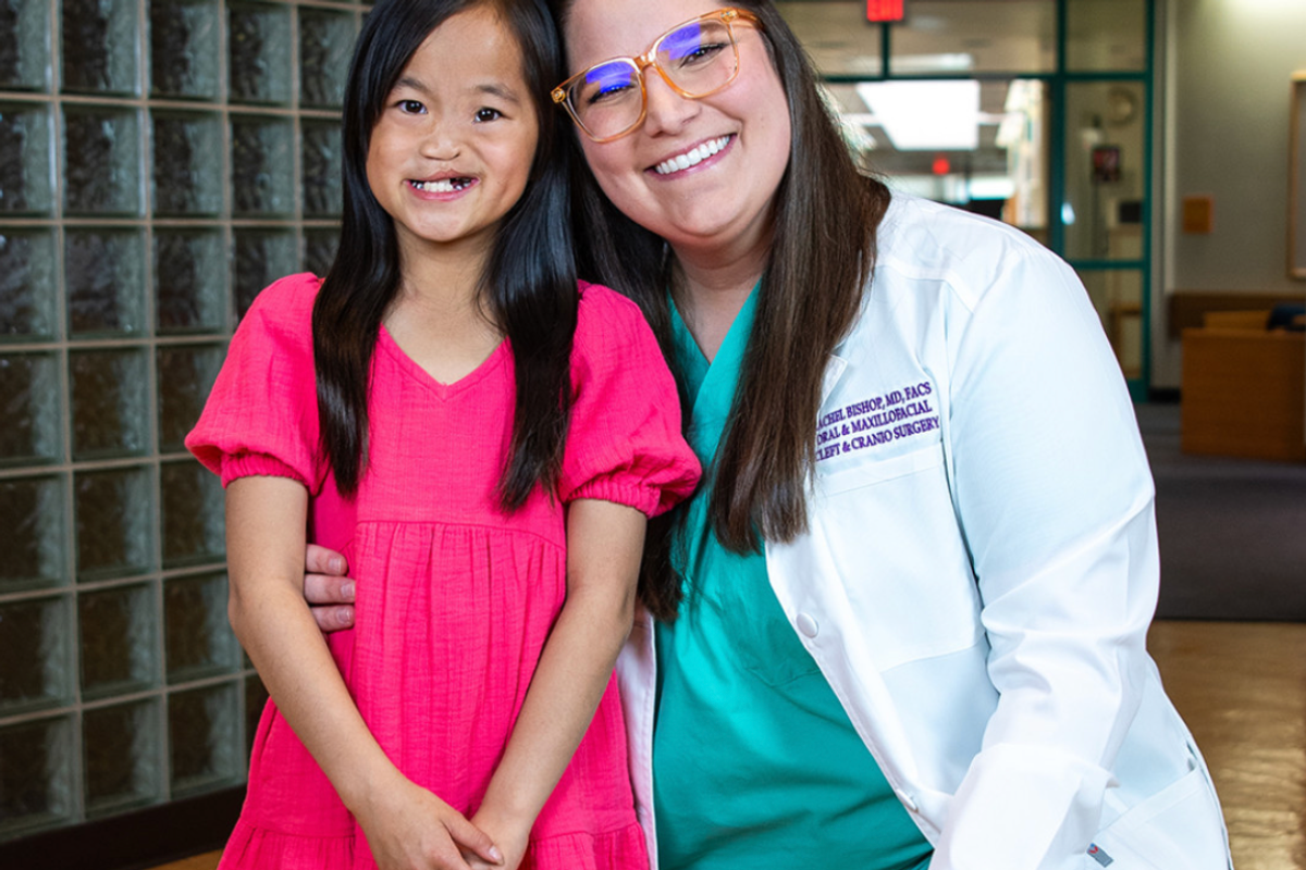 Born with cleft lip and palate, Shriners Children’s gave Chloe something to smile about.