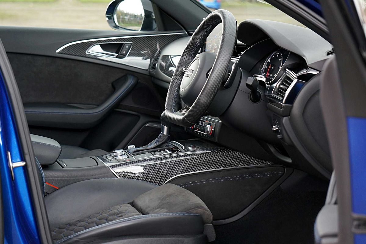 photo of the inside of a car