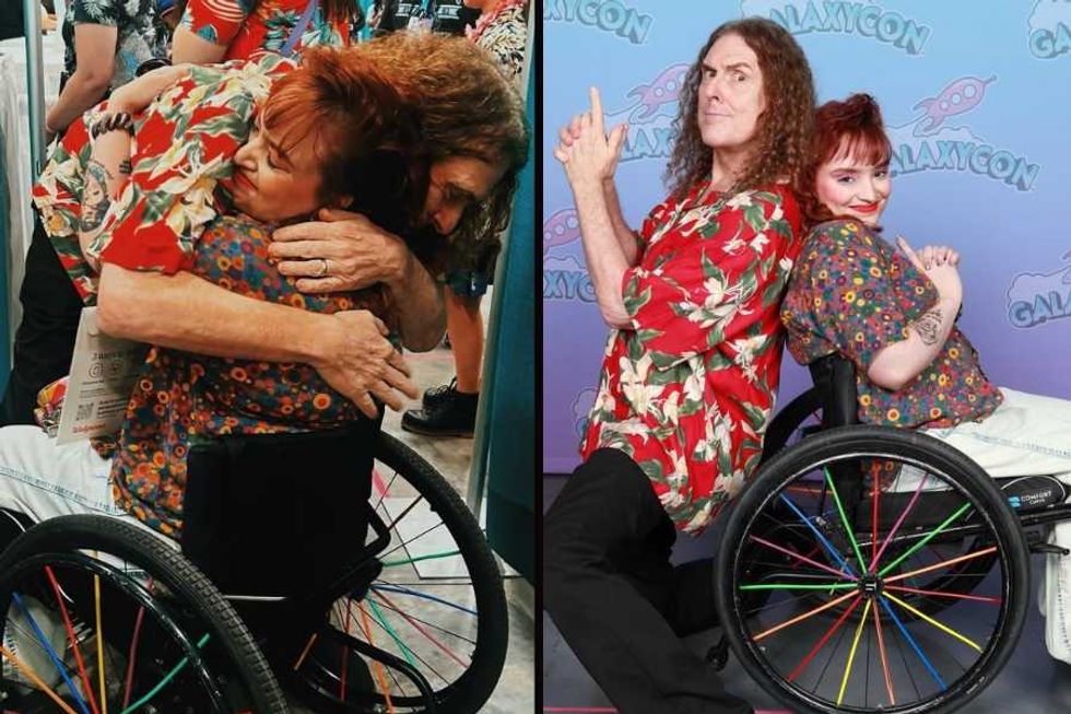 People are sharing their never before told delightful real-life encounters with Weird Al Yankovic