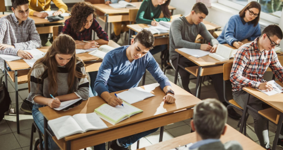 students, teachers, classroom, paying attention, school books, class in session