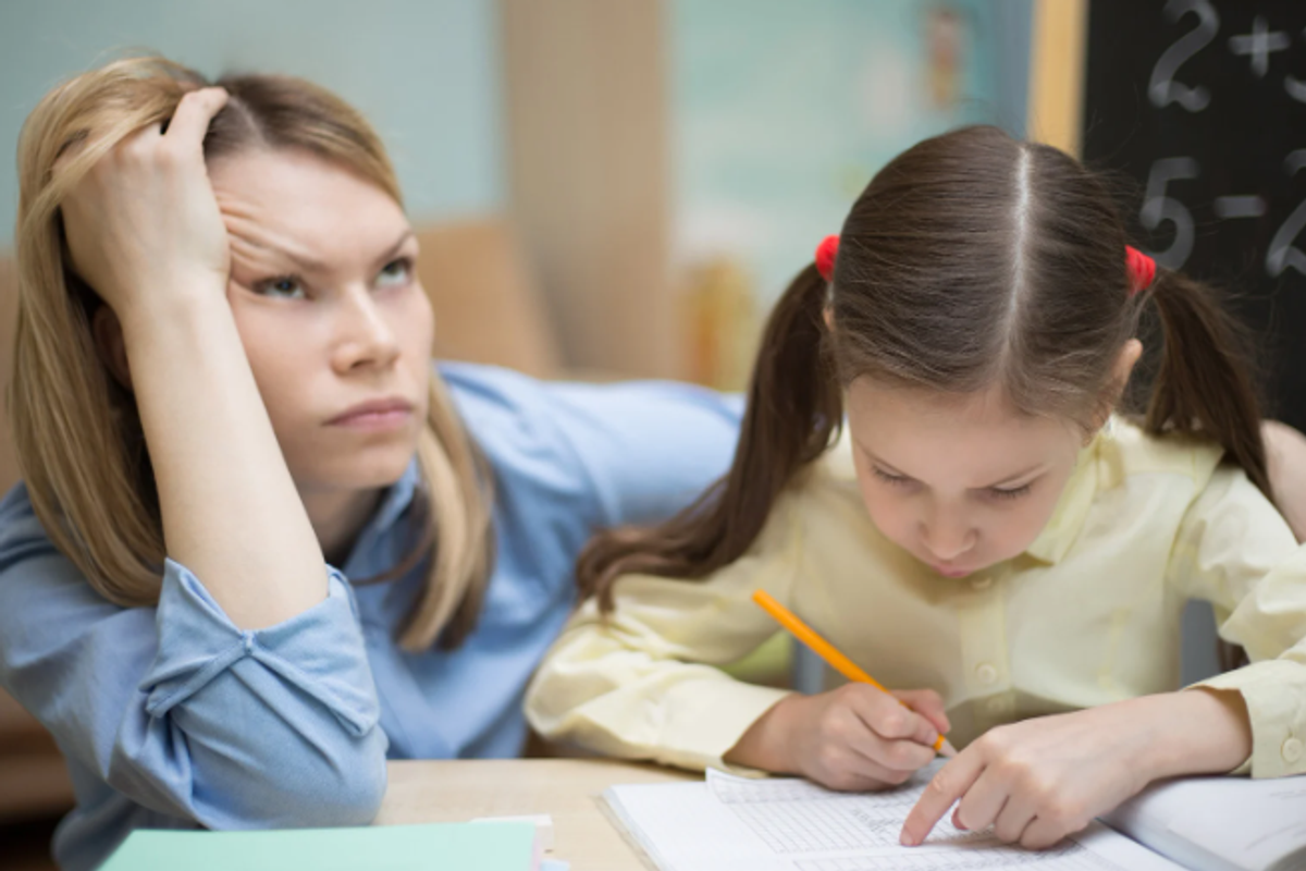 frustrated mom, homework, upset mom, gentle parenting, homework, child homework