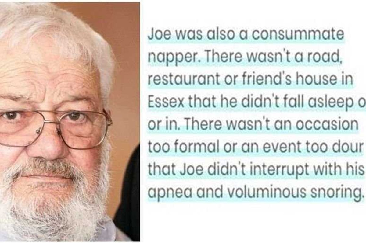 obituary, humor, death, family, family memories, dying, legacy