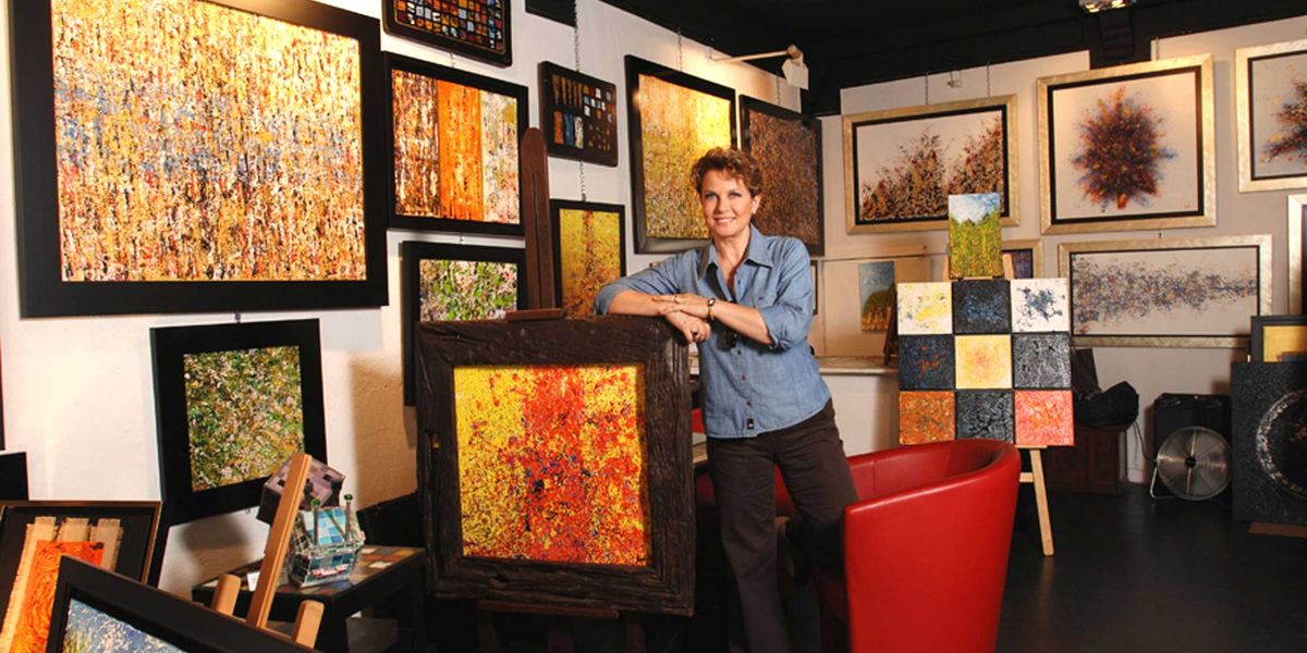 Fiorella Pierobon: «Non sono morta, faccio l’artista in Francia» Fiorella Pierobon: «Non sono morta, faccio l’artista in Francia»