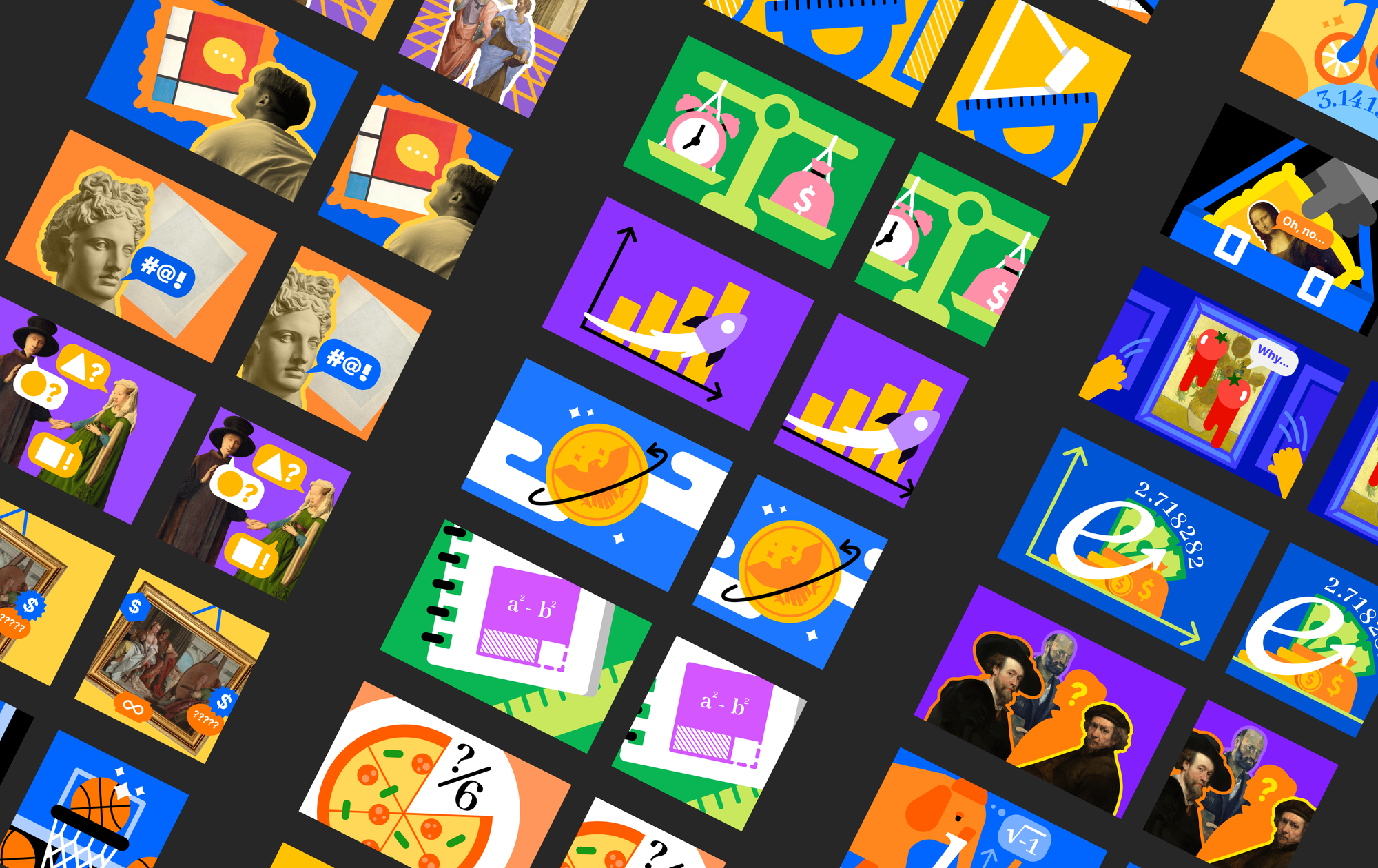 collage of mobile apps