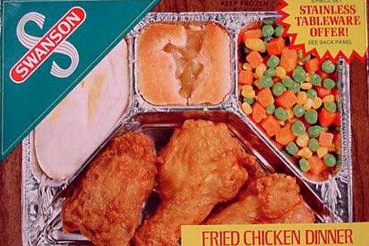 swanson, swanson frozen dinner, swanson frozen dinners, tv dinners, frozen dinner