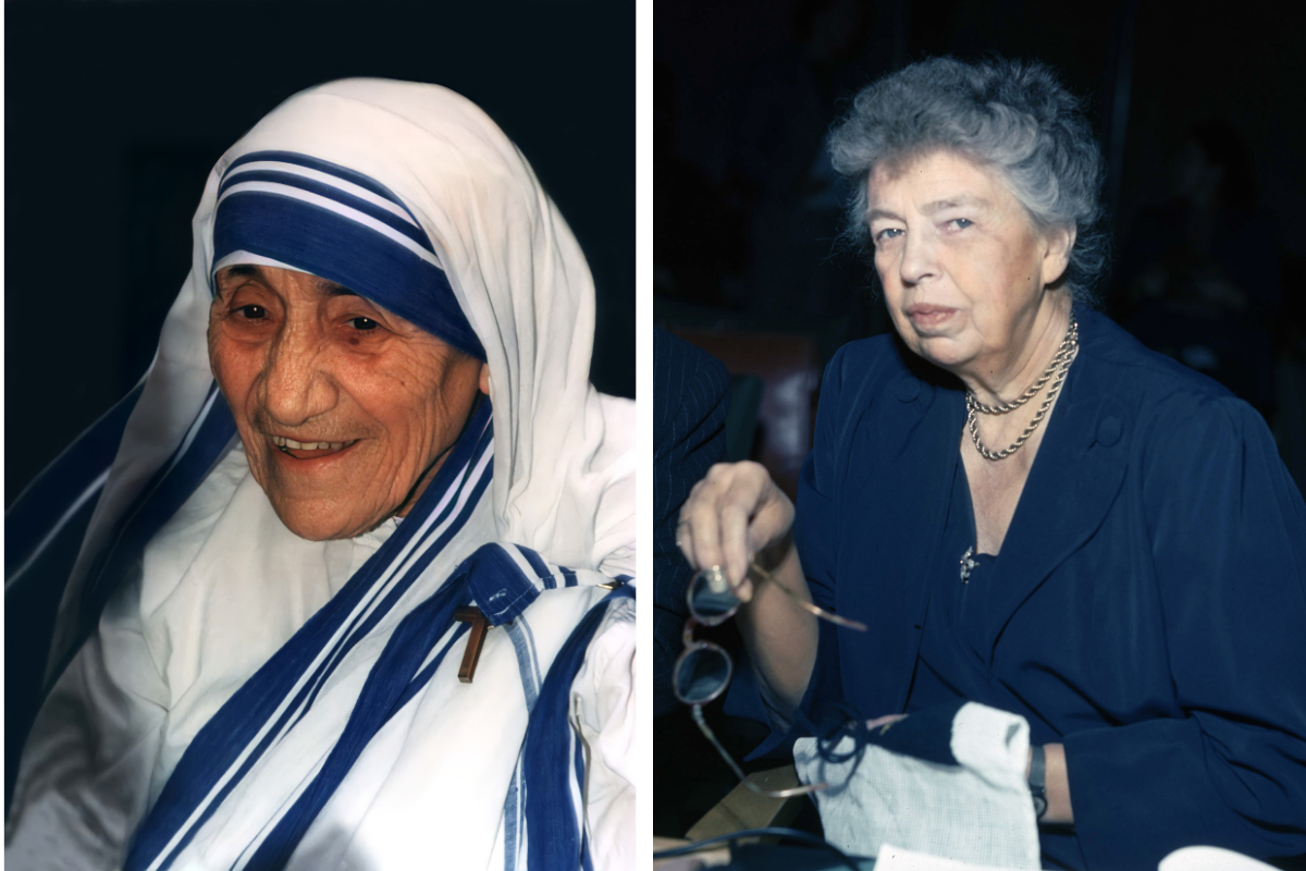 Mother Teresa, Eleanor Roosevelt, inspiring quotes, encouraging quotes, famous people quotes