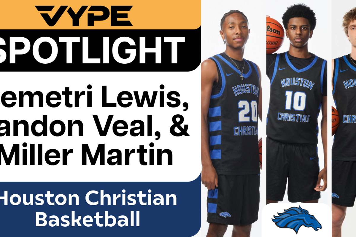 VYPE Spotlight: Demetri Lewis, Landon Veal, and Miller Martin of Houston Christian Hoops