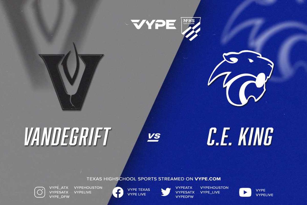 6PM | NFHS – 6A DII Football State Semifinal: Vandegrift vs. C.E. King