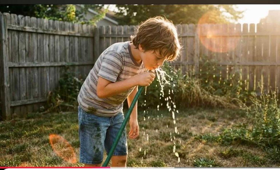 Generation X, Gen X, childhood, summer, water hose