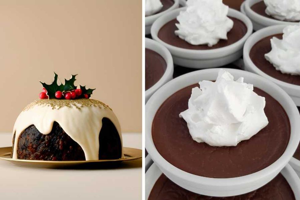 pudding, dessert, british english, american english, english vernacular