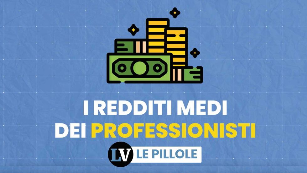 I redditi medi dei professionisti