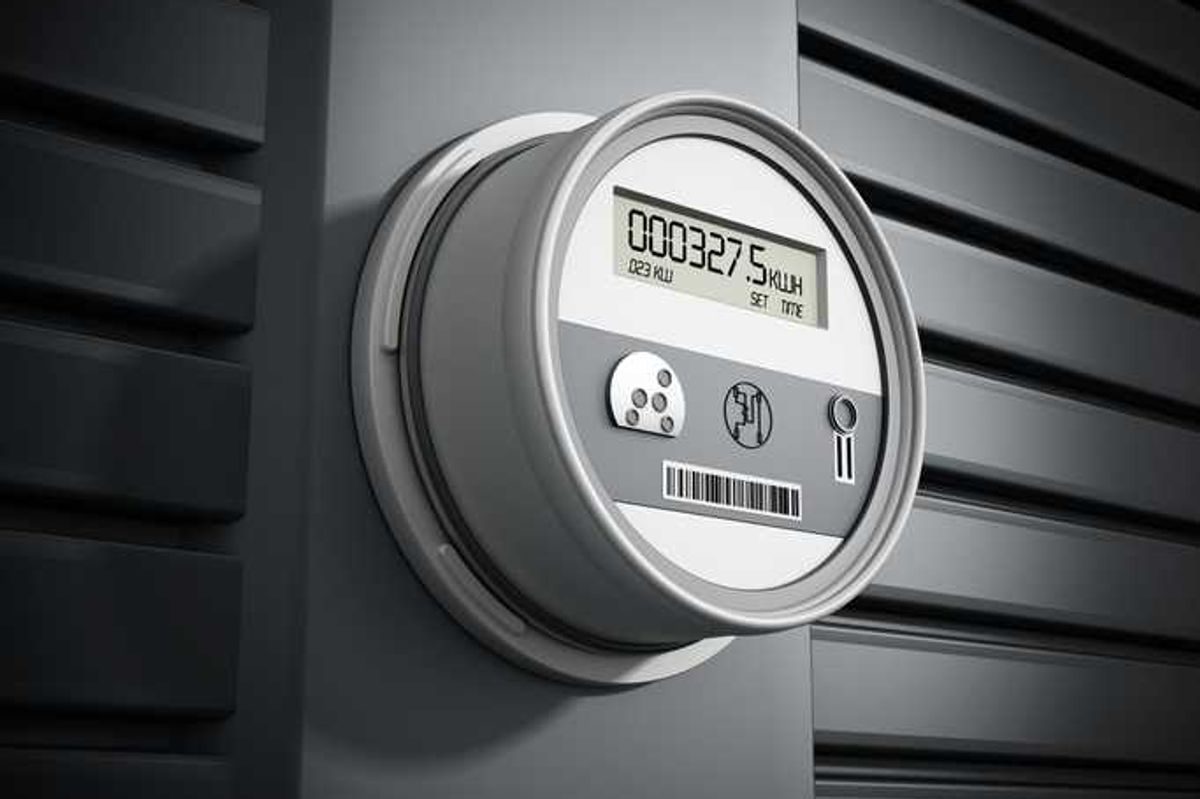 photo of electric meter