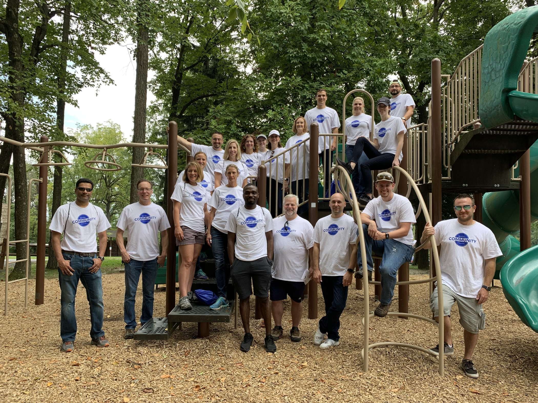 Penske team in the community