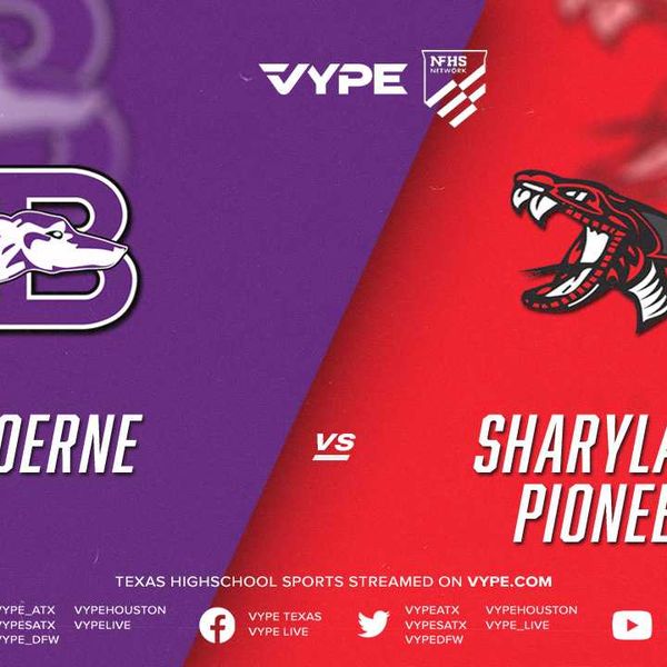 7PM | NFHS - 5A D2 Football Area: Boerne vs. Sharyland Pioneer