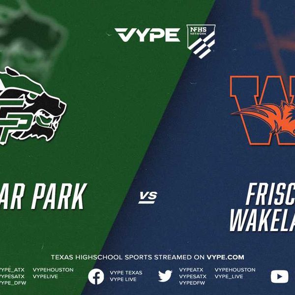 7PM | NFHS – 5A D1 Football Area: Cedar Park vs. Frisco Wakeland