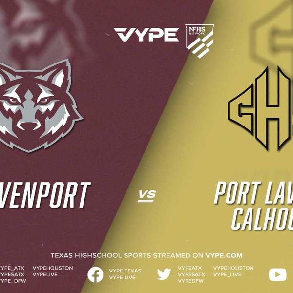 7PM | NFHS – 4A D1 Football Area: SA Davenport vs. Port Lavaca Calhoun