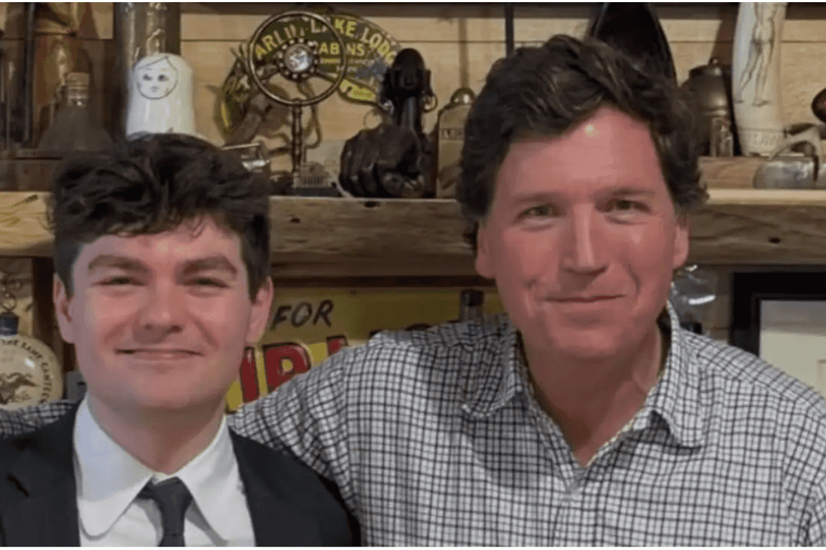 'Get The Word Out': Trump Promotes Neo-Nazi Fuentes And Wingman Carlson