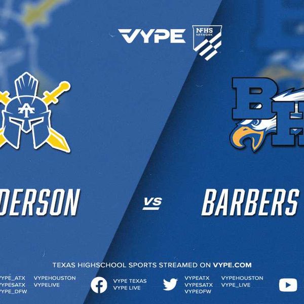 5PM | NFHS – 5A D1 Football Area: Anderson vs. Barber’s Hill