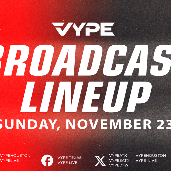 VYPE Live Lineup - Sunday 11/23/25