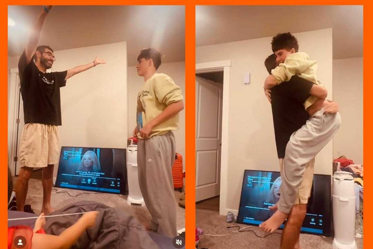 fatherhood, parenting, hugging, sons, children, love