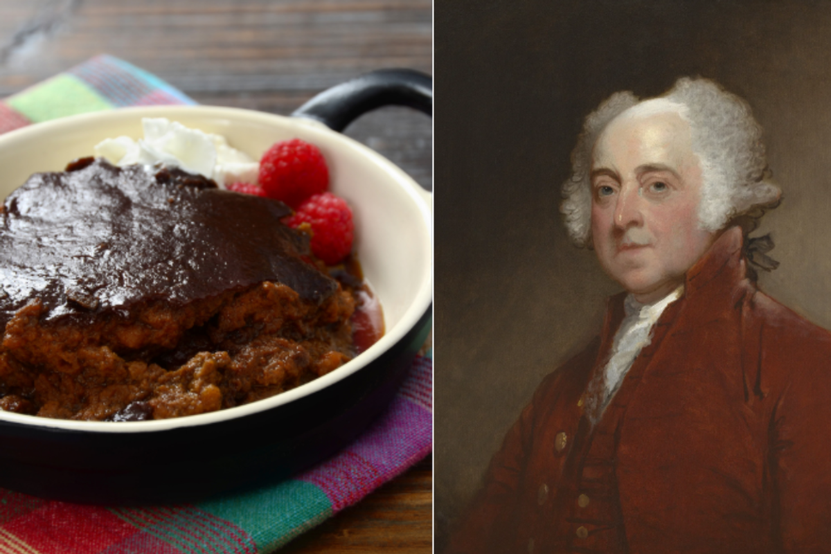 indian pudding, indian pudding recipe, thanksgiving dessert, thanksgiving desserts, john adams