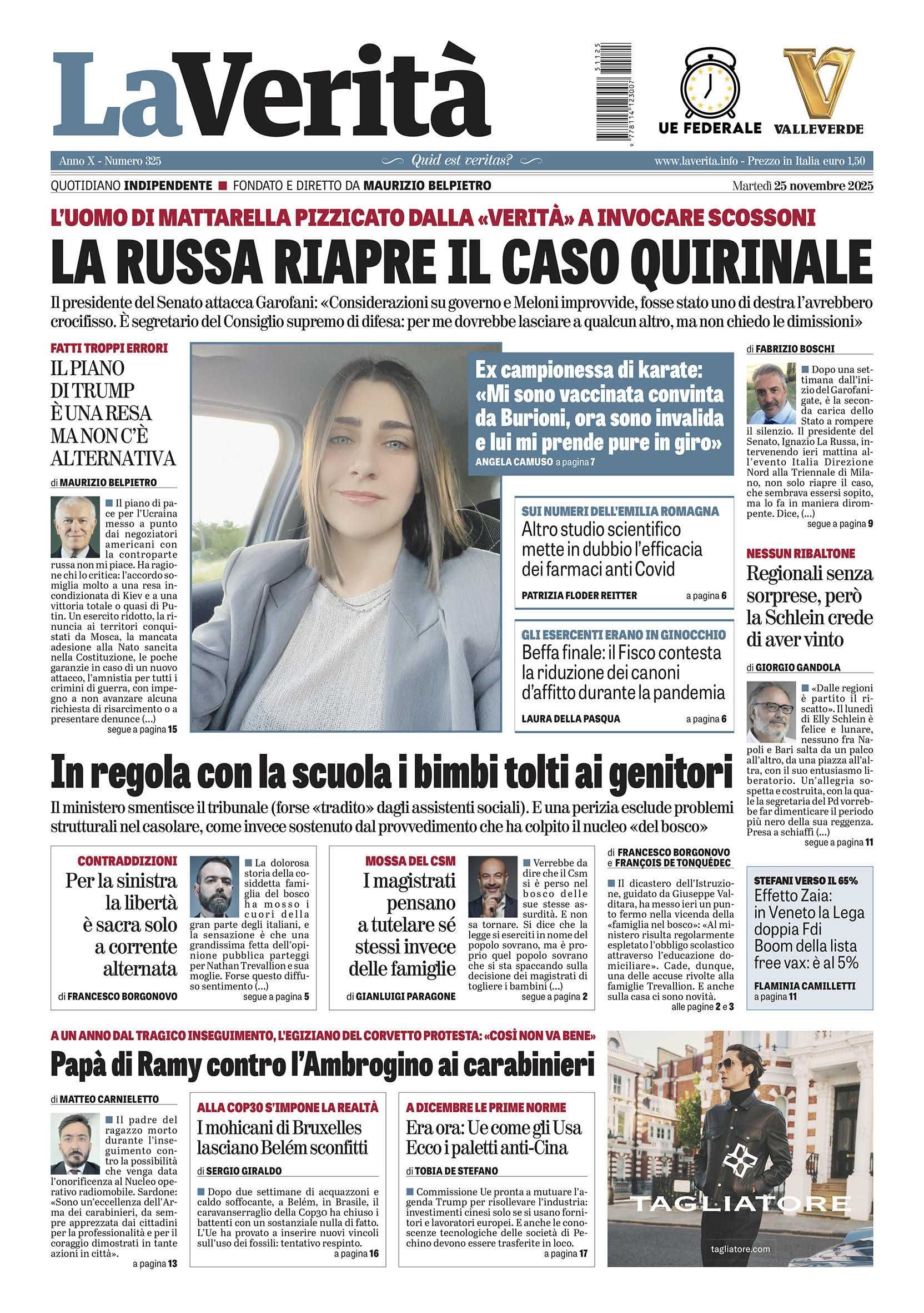 Oggi in edicola