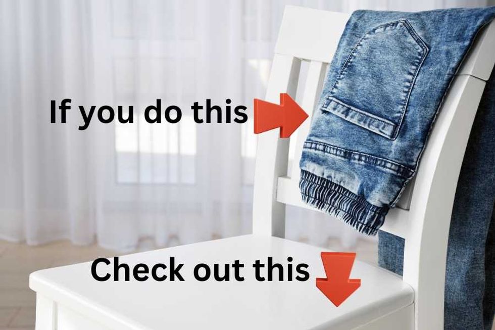 Woman designs a chair specifically for half-dirty clothes to hang on, and people feel so seen