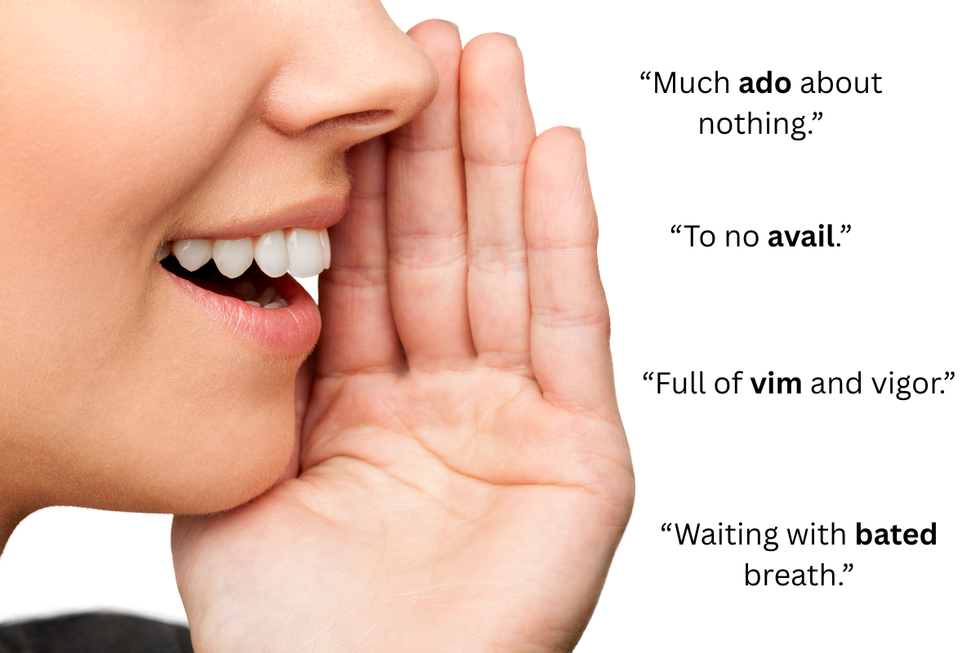 19 nearly-extinct 'fossil words' that only survive hidden inside these specific idioms