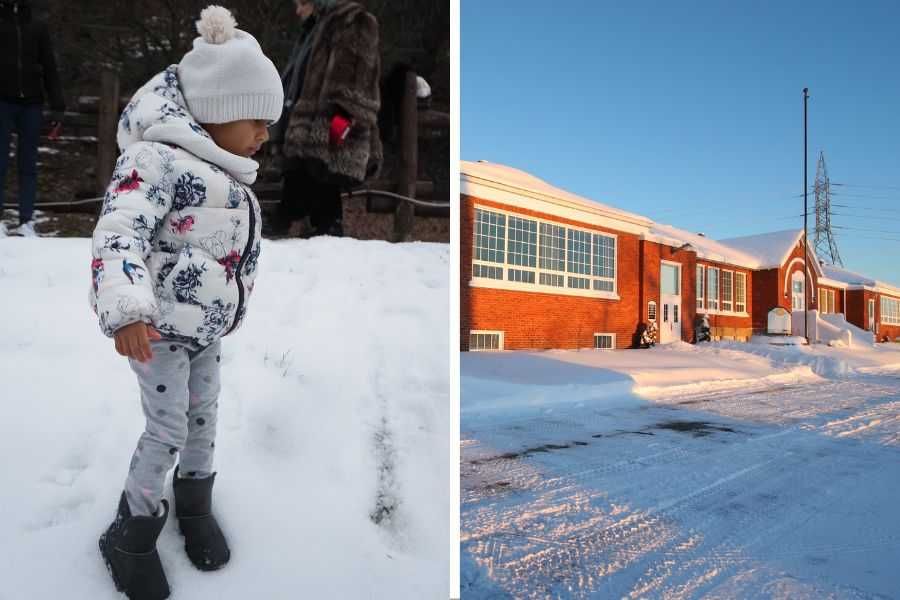 Detroit man; lost girl; Detroit; snow; school; walks child to school; CPS