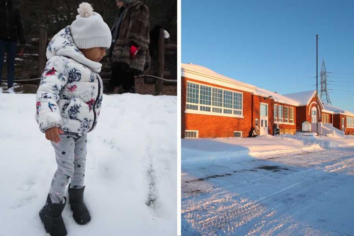 Detroit man; lost girl; Detroit; snow; school; walks child to school; CPS