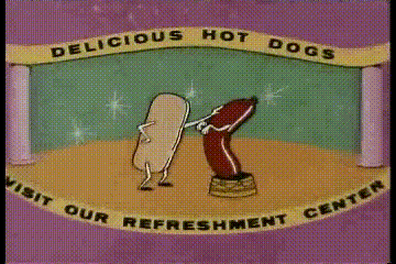 gif, hot dogs, buns, wieners, food