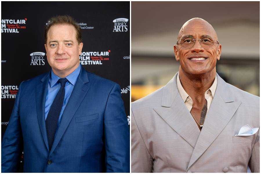 brendan fraser, dwayne johnson, the rock, the mummy, scorpion king, mummy co-stars