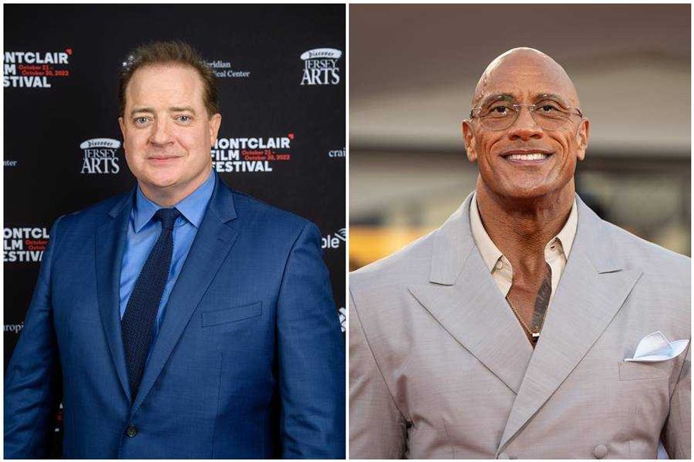 Brendan Fraser fights back tears after Dwayne Johnson sincerely thanks him for 'Mummy' casting