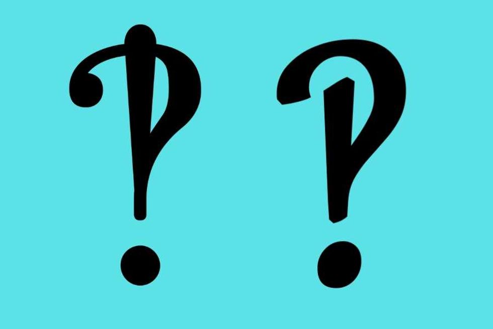 interrobang, exclamation point, question mark, punctuation mark, rare punctuation