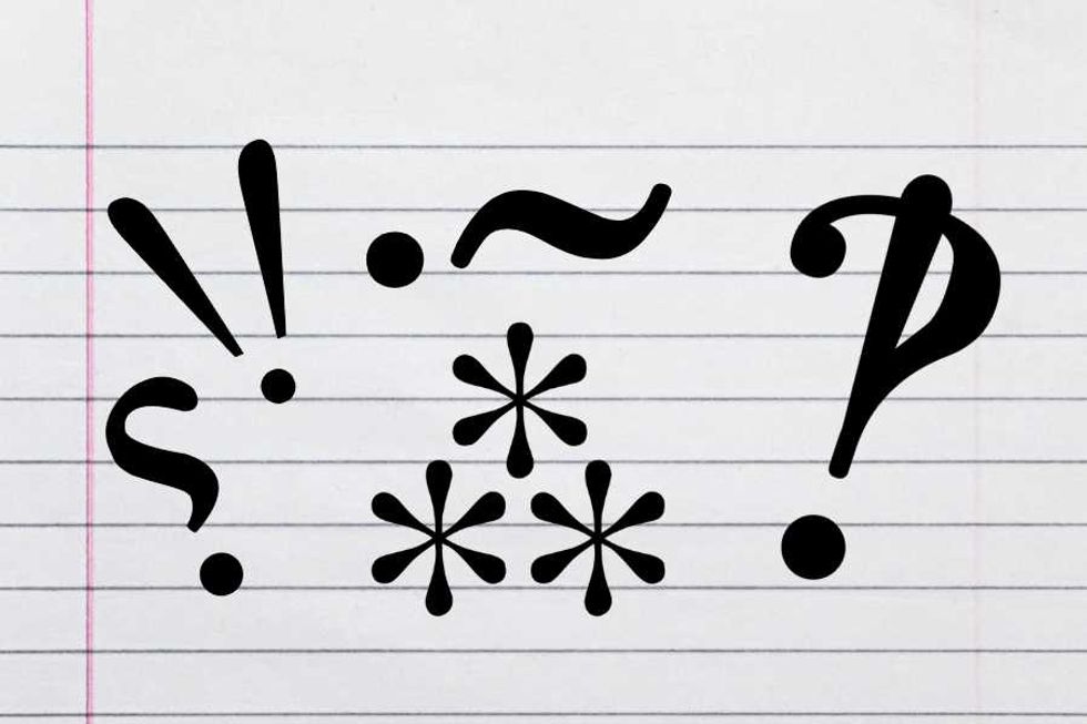 16 forgotten punctuation marks that we should definitely bring back