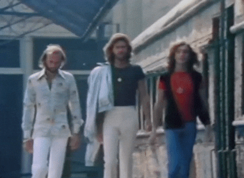 bee gees, gibb brothers, stayin alive, disco, 1970s
