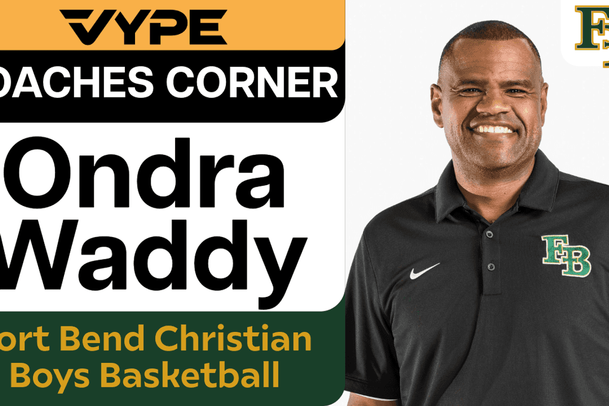 VYPE Coaches Corner: FBCA Boys Basketball Coach Ondra Waddy